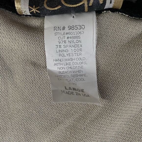 Vintage CDW Top Womens Large Black Hook & Eye Lace Babydoll Y2K Whimsigoth Fairy - Picture 10 of 10